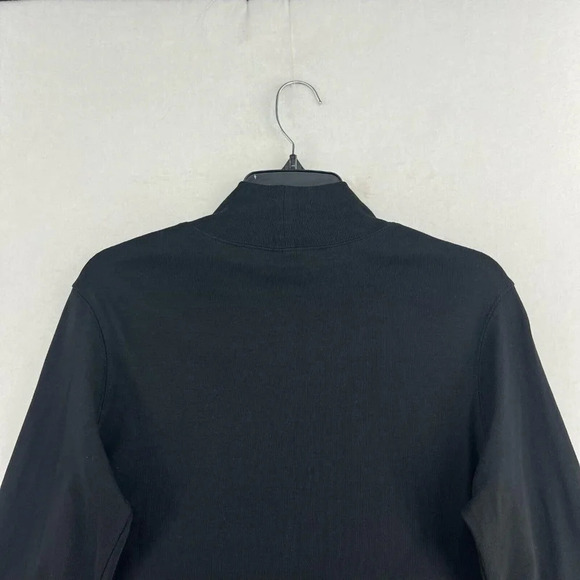 Pendleton T-Shirt Women's Sz M Black Plain Classic Turtleneck Pullover - Picture 9 of 11